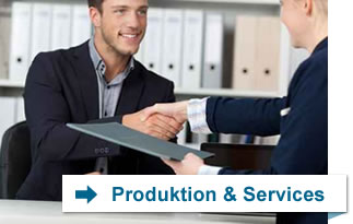 Hier geht es zum Bereich Produktion & Services